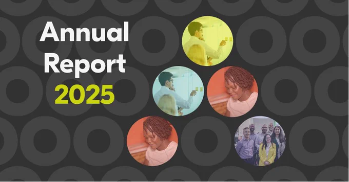 Report cover for the Annual Report 2025