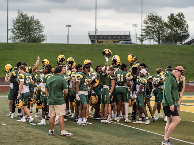 2026 Missouri Southern Football Spring Game - April 17, 2026 at Fred G. Hughes Stadium.