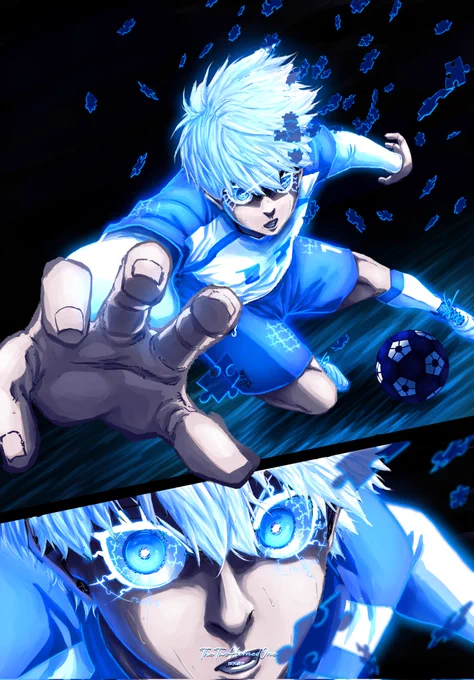 Blue Lock Chapter 344 Isagi Yoichi Manga Colouring