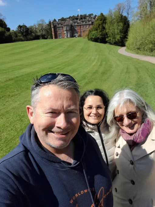 Lunchtime stroll with Anca and Laura