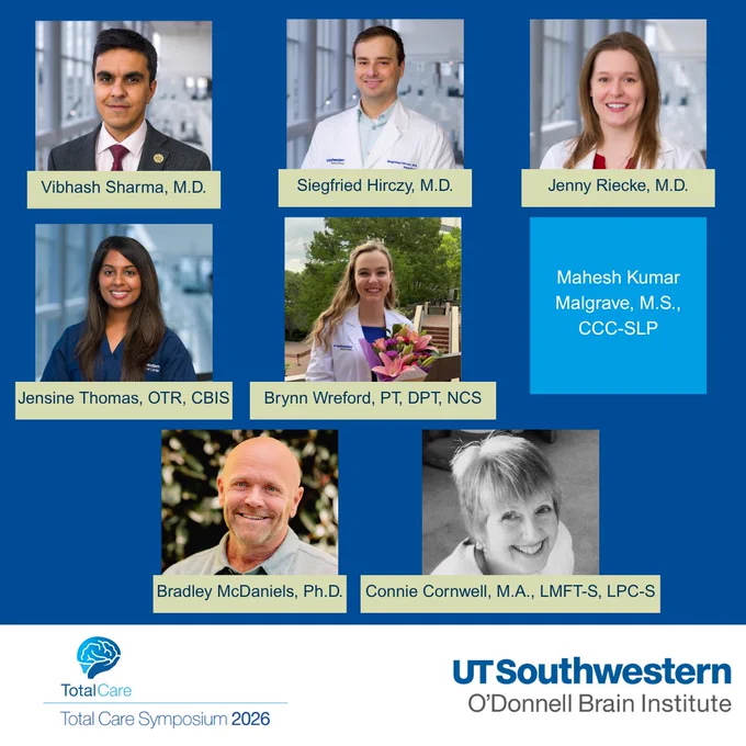 image of speakers for the total care program symposium