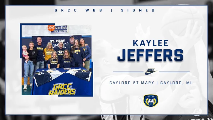 Graphic showing two student athletes and their family members as they sign the National Letter of Intent to play college athletics.