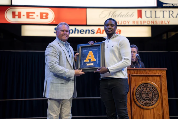 Graduating Senior Jordan Crawford Also Recognized Last Night