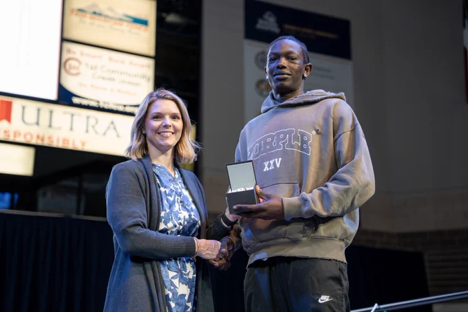 Ashraf Barsham Was Honored As The Recipient For Our Team As Voted On By His Teammates