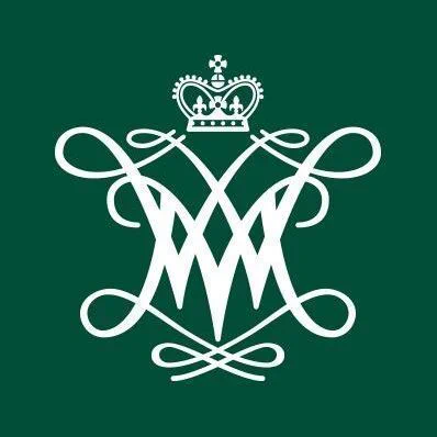 Monogram of William & Mary Law School featuring a white intertwined “W&M” topped by a crown, referencing the university’s royal charter.