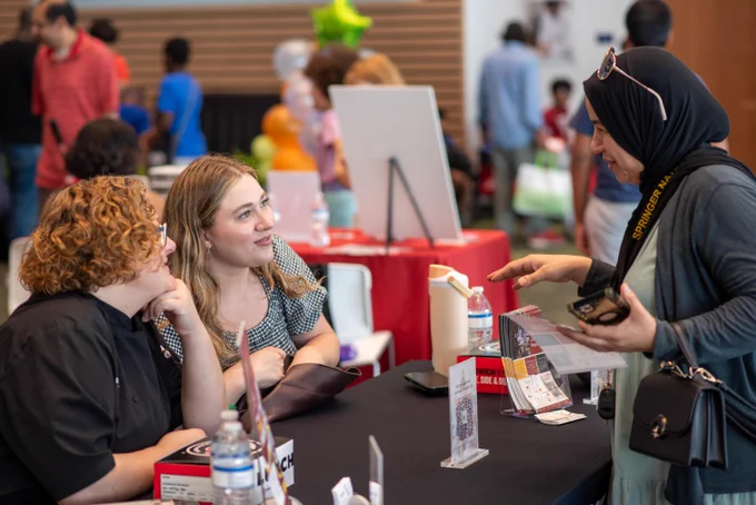 Families attend Henrico Schools' Opportunity Fest in 2025.
