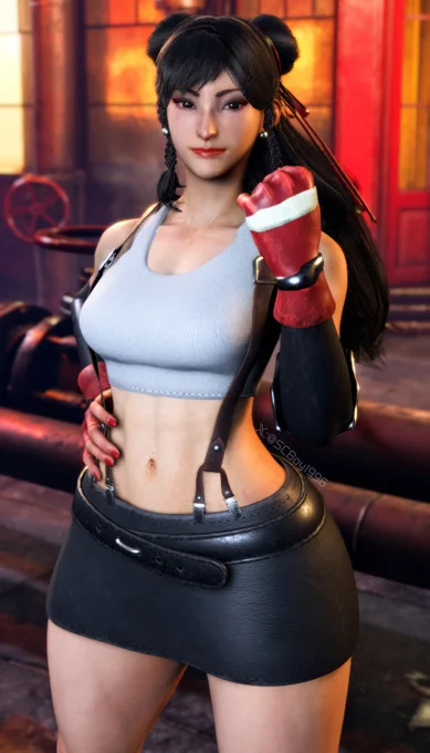 Chun-Li mods by SweetFluff3D and Nobrandburger.