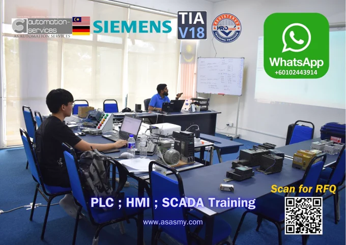 Hands-on #PLC #HMI #training using #Siemens #S71200 #TIAPortalV18. Real #industrial setup, #debugging #wiring #G120C #Automation #JohorBahru #Engineers #Skills #Training RFQ: asasmy.com/rfq