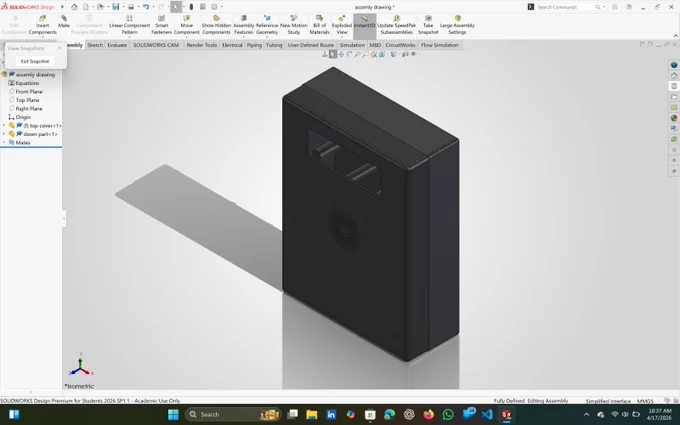 The 3D design