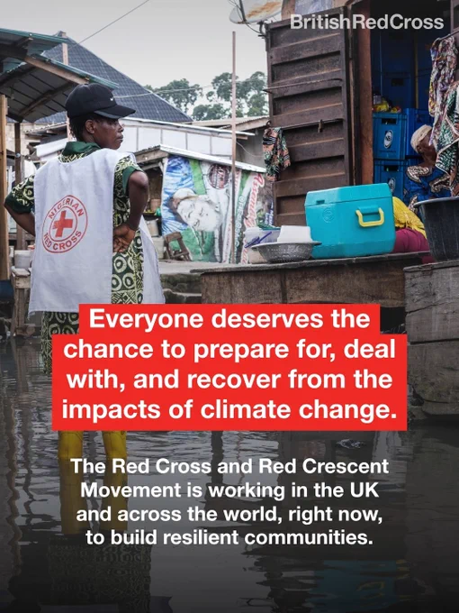Everyone deserves the chance to prepare for, deal with and recover from the impacts of climate change. The Red Cross and Red Crescent Movement is working in the UK and across the world, right now, to build resilient communities.