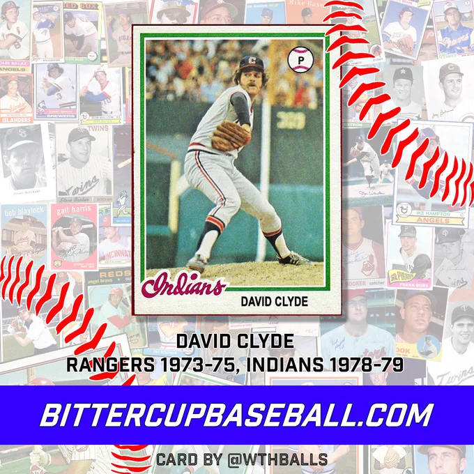 David Clyde
#1 overall pick 1973
416.1 MLB Innings in 84 games across 5 seasons (1973-79)
No pension, no benefits

479 known living, pre-1980 MLBPAA living retirees made free agency and modern #CBA reality and did not see the rewards.
