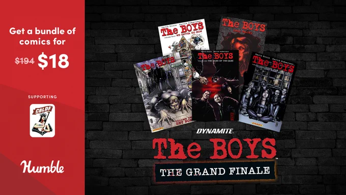 The Boys: The Grand Finale | Humble Book Bundle