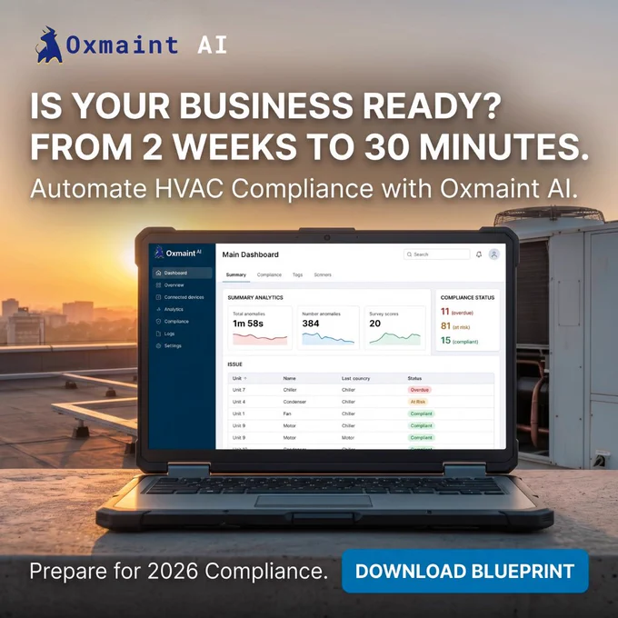 HVAC Compliance with Oxmaint AI