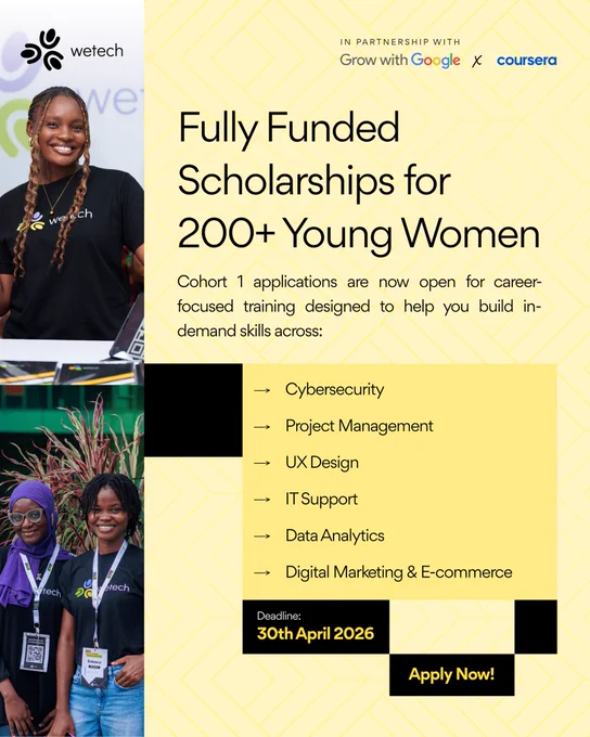 Wetech x Grow With Google Scholarship