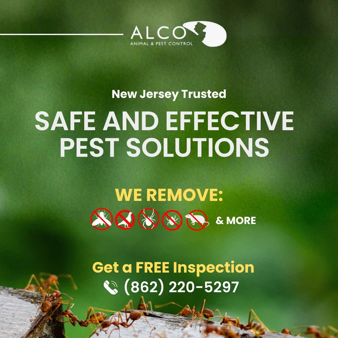 Pest Control in NJ in the Spring