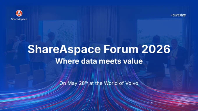 How do you get product and asset information to the point of need, at the right time, without losing control, trust, or traceability? 

That is what we'll be tackling at ShareAspace Forum 2026! This year’s agenda is shaping up to be a practical discussion on how information can create real value across the lifecycle.

You’ll hear examples and perspectives on topics such as:

✅ Turning asset information into value across customers, suppliers, and lifecycle stages

✅ Norwegian Defences new materiel data acquisition platform

✅ Managing customer documentation more clearly and consistently

✅ Formal request workflows for product data

✅ Building a trusted as-built data layer for asset information management

✅ Bringing more structure and confidence to changing asset information through life

✅ Turning paper-heavy commissioning processes into reusable digital workflows

✅ ... And more!

We’ll also share the latest ShareAspace product update, and leave plenty of space for open discussions!