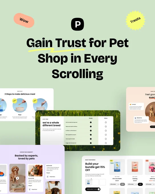 Shopify theme for pet store