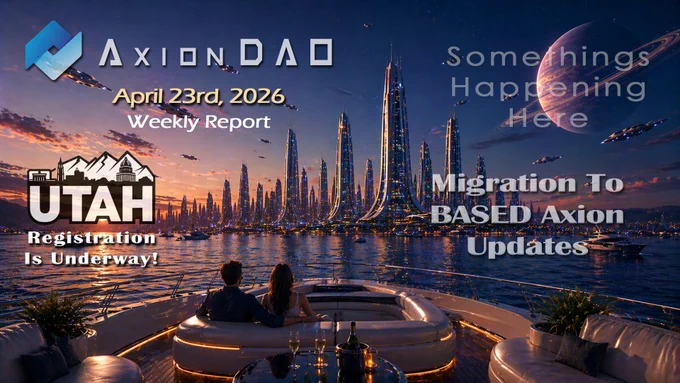 Axion DAO's migration to the base network is underway.