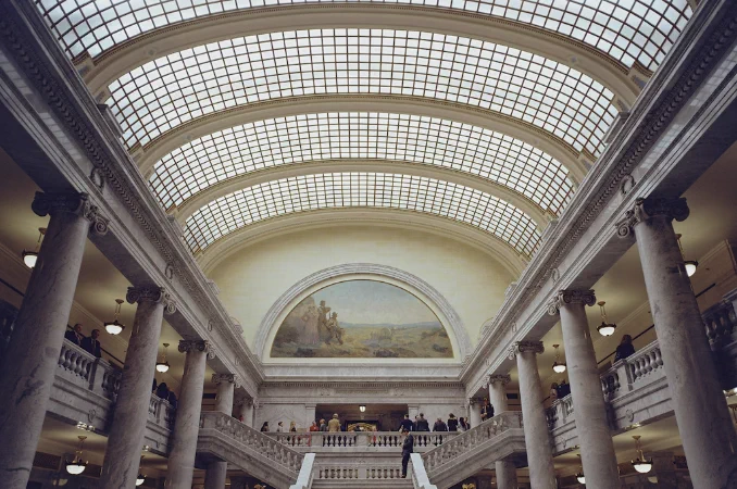 Photo of the interior of the Utah State Capitol by Francisco Kjolseth, Salt Lake Tribune, taken Wednesday, Feb. 25, 2026.
