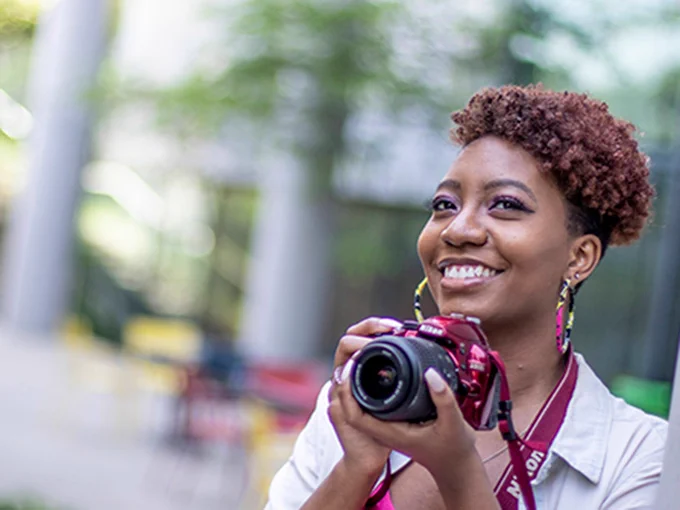 Students enrolled in UBalt's new Multimedia Storytelling major will explore their creative passions through writing, image making, publishing, and more