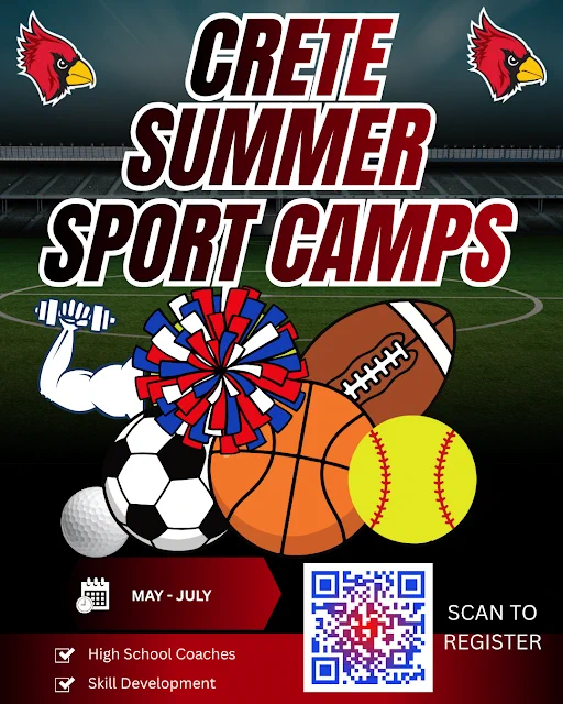 Crete Summer Sports Camp Registration Information