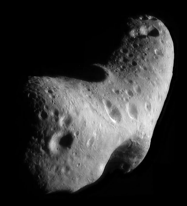 Image mosaic of the Near-Earth Asteroid, Eros