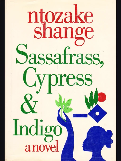 HBW's 42 Books/42 Years exhibit features one novel per year since its founding. The 30th Black novel, "Sassafras, Cypress & Indigo" by Ntozake Shange (1982) follows three sisters from the Gullah/Geechee culture who pursue art and fall into and out of love as they search for meaning and freedom in the late 20th century.
