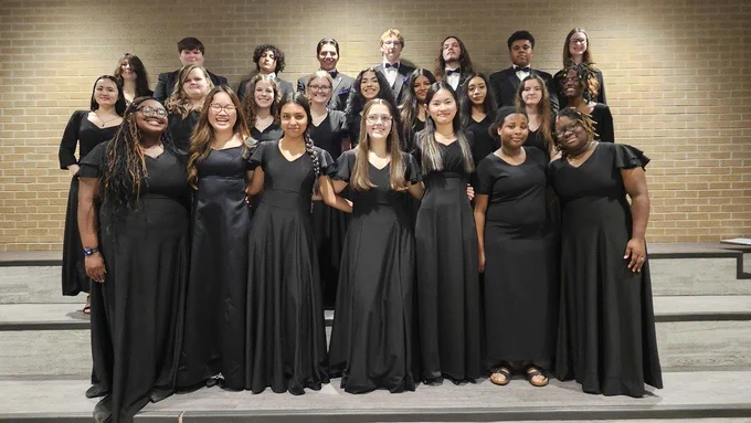 Choir members 