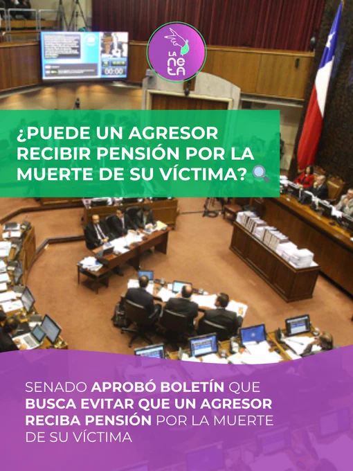 ¿Puede un agresor recibir pensión por la muerte de su víctima? 🔍 

Senado aprobó boletín que busca evitar que un agresor reciba pensión por la muerte de su víctima