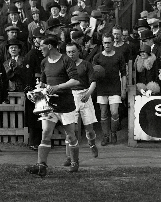 Cardiff City celebrate their FA Cup triumph in 1927!