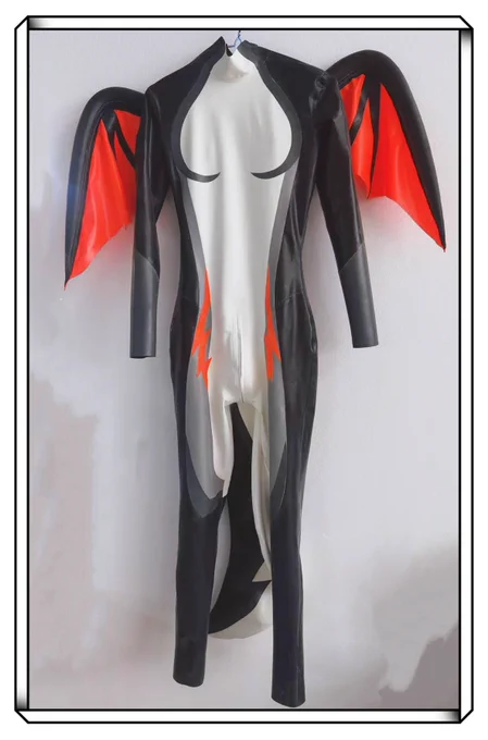 custom design, with inflatable wings and tail