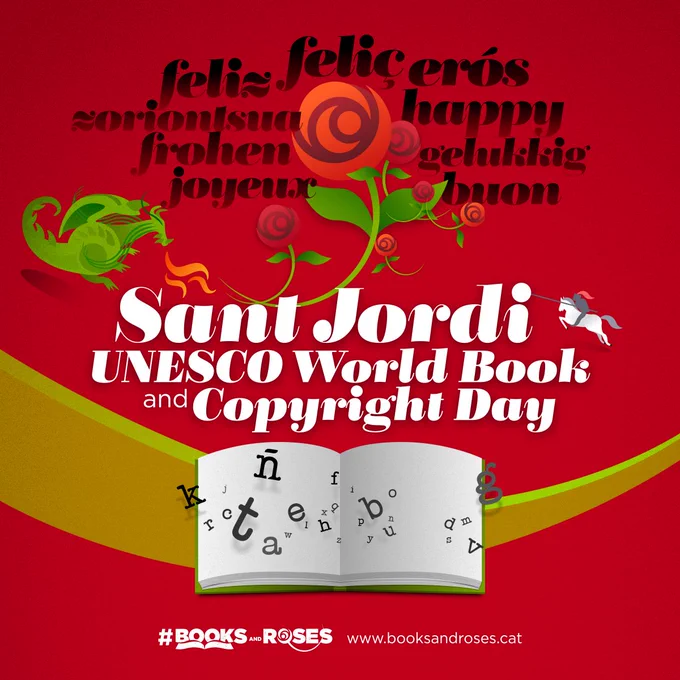 Booksandroses greeting card