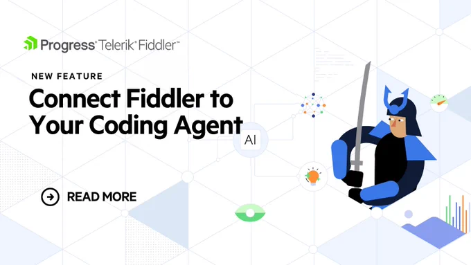 New feature banner: Connect Fiddler to your coding agent