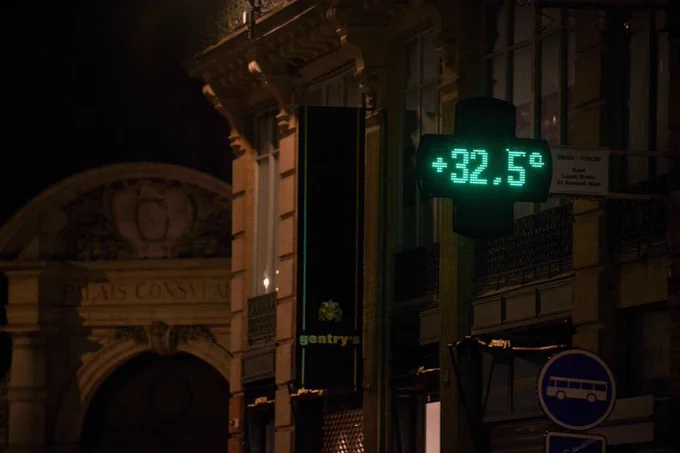 chaleur nocturne ville