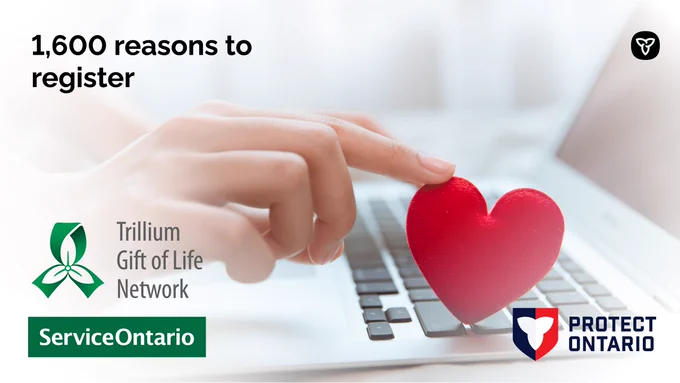 Alt-text: A heart held over a laptop.
Copy: 1,600 reasons to register
