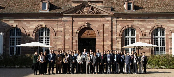 Charter members attending the 54th meeting in Strasbourg in October 2025. 