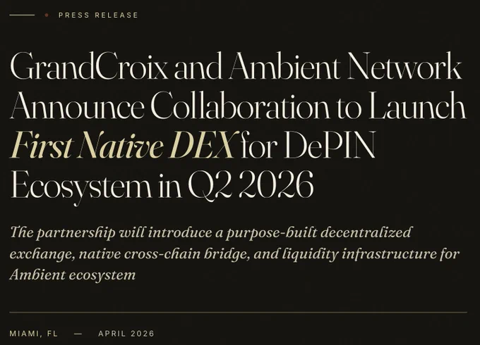 partnership ai dex depin