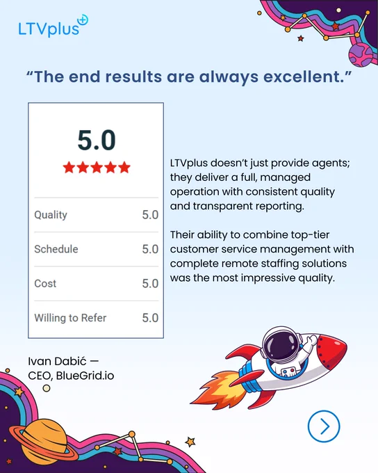 5-star customer service