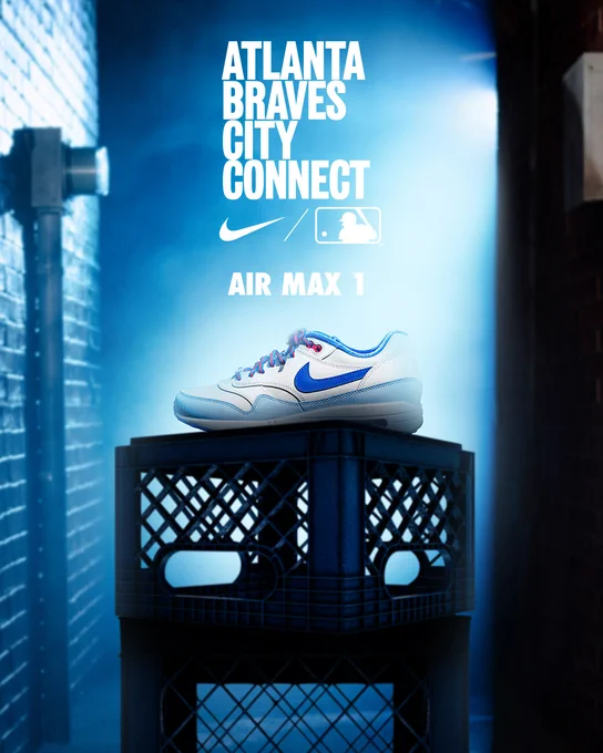 Atlanta Braves City Connect Air Max 1