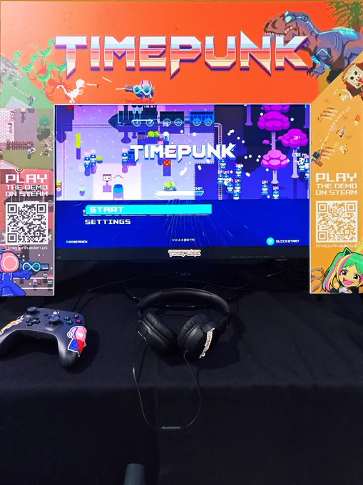 Timepunk booth at Comic Con Portugal