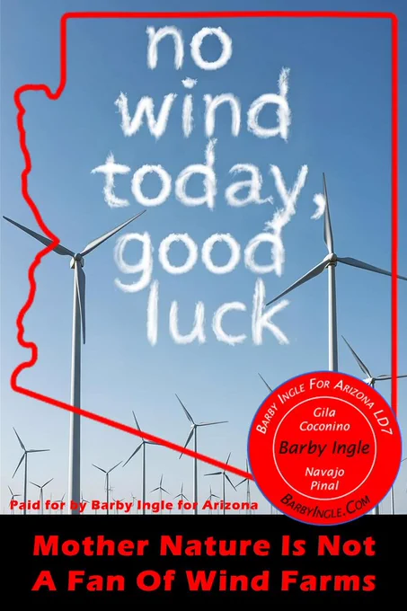 No Wind Today, good Luck!  #NoDimExcuse