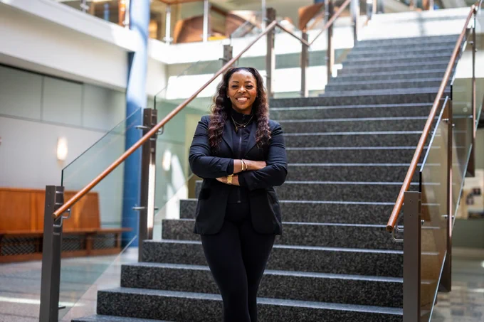 Hatley will graduate from Georgetown’s executive MBA program in the School of Business this spring.
