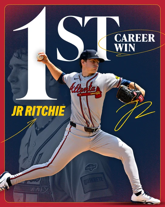 JR Ritchie: First career win