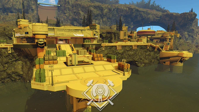 A re-imagining of Halo 5's March on Stormbreak in Halo Infinite's Forge