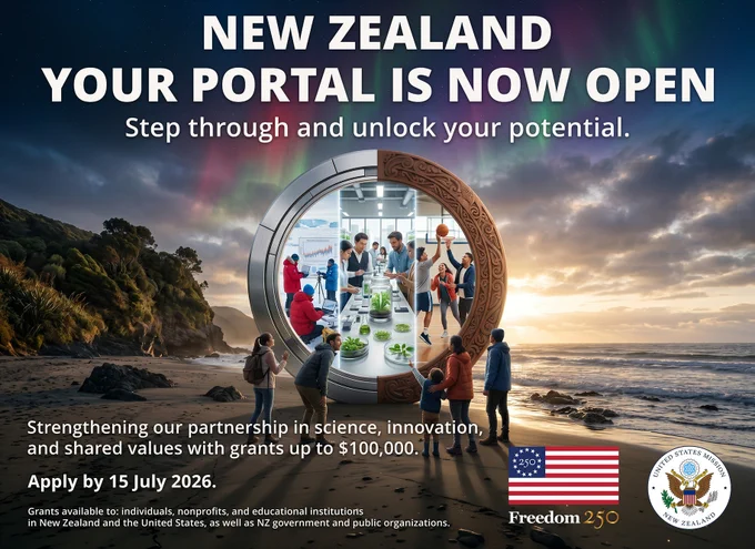 The U.S. Public Diplomacy Freedom 250 Grants Program is now live - supporting bold ideas that bring our countries closer through science, innovation, and shared values.