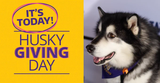 Husky Giving Day - It's Today - Dubs