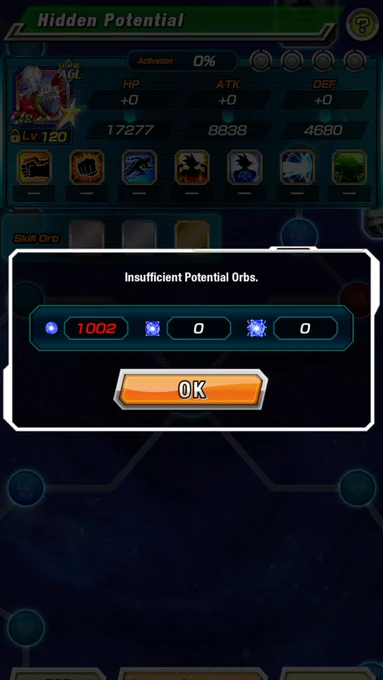 Can max out the new Towa & Mira, but don't have the Potential Orbs to do it.