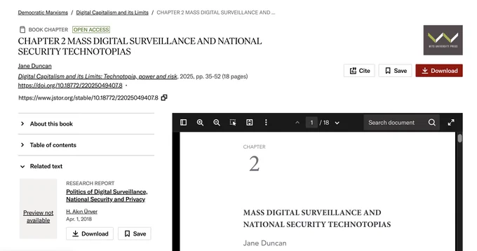 screenshot of the article