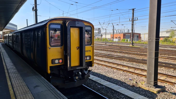 Northern Trains 150276 at Doncaster Railway Station Platform 0 