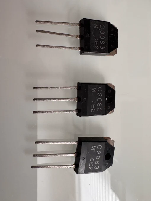 2SC3083 Replacement regulators for Apple IIe 110V Power Supply X3 